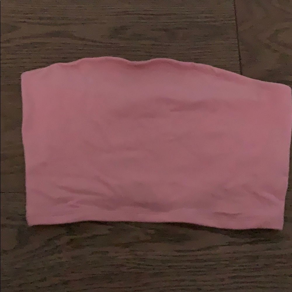 sleeveless, cropped bandeau